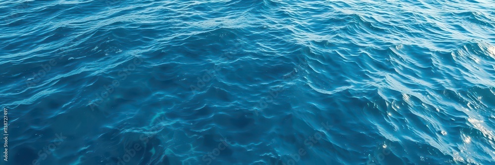 Blue water wave texture with gentle ripples and reflections, caustics, wave Blue water wave texture with gentle ripples and reflections, caustics, wave