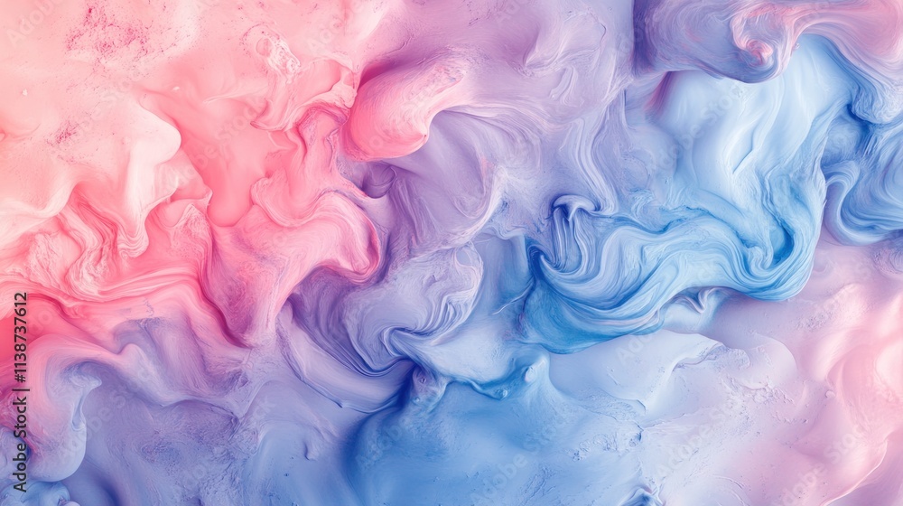 Abstract pink and blue liquid swirls. Abstract pink and blue liquid swirls.