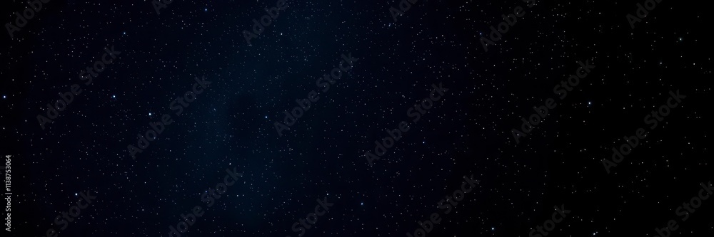 Night sky filled with twinkling stars against a dark black backdrop, sparkling, midnight, dark background Night sky filled with twinkling stars against a dark black backdrop, sparkling, midnight, dark background