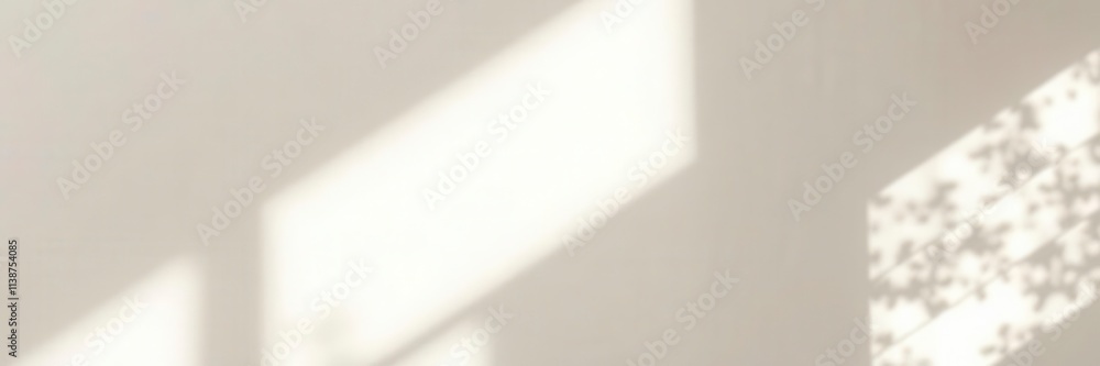 Realistic shadow effect of a plant on a white wall, natural, contrast, artistic Realistic shadow effect of a plant on a white wall, natural, contrast, artistic