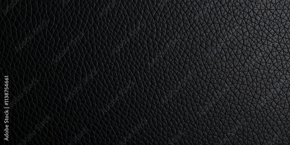 Seamless black leather texture with realistic grain and shine, black, surface, texture Seamless black leather texture with realistic grain and shine, black, surface, texture