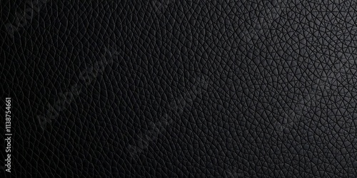 Wallpaper Mural Seamless black leather texture with realistic grain and shine, black, surface, texture Torontodigital.ca