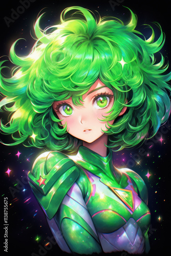 Beautiful anime girl