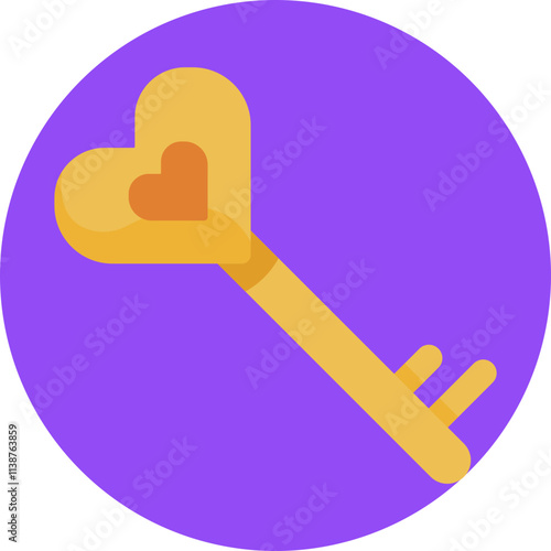 A beautifully designed key with a heart-shaped handle, symbolizing the power of love to open hearts and unlock deep connections.