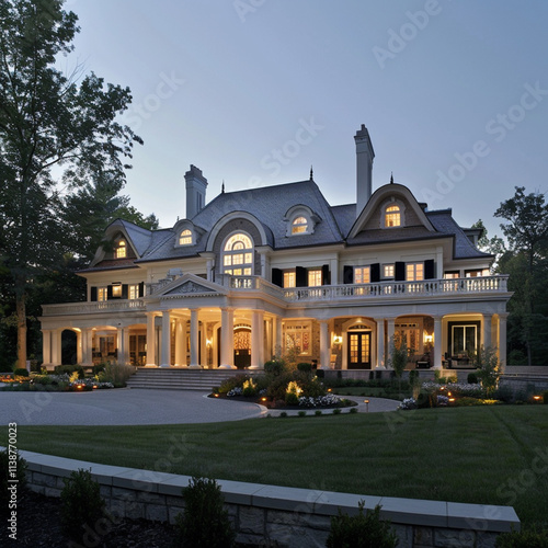 large american home