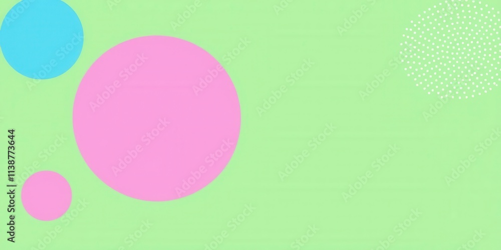 Abstract halftone white background with blue, pink, and green dots, background, dots Abstract halftone white background with blue, pink, and green dots, background, dots