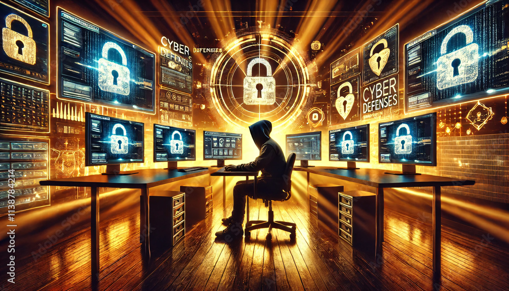 Cyber Security Command Center - Digital Defense System Monitoring Cyber Security Command Center - Digital Defense System Monitoring