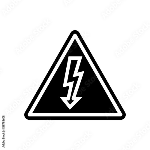 electrical safety injury prevention glyph icon vector. electrical safety injury prevention sign. isolated symbol illustration