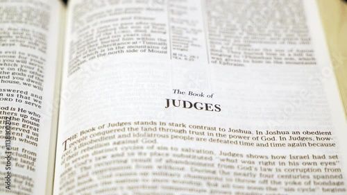 Holy Bible Judges