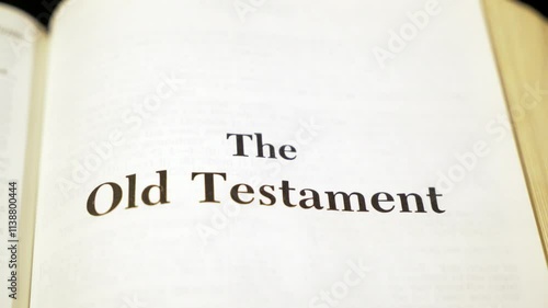 Holy Bible Old Testament