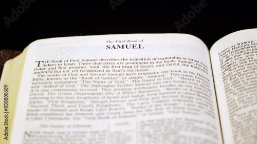 Holy Bible First Samuel