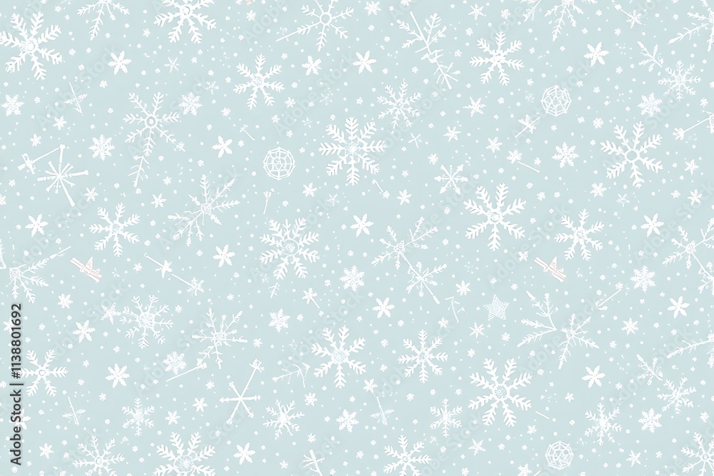 Winter Wonderland Seamless Pattern Winter Wonderland Seamless Pattern