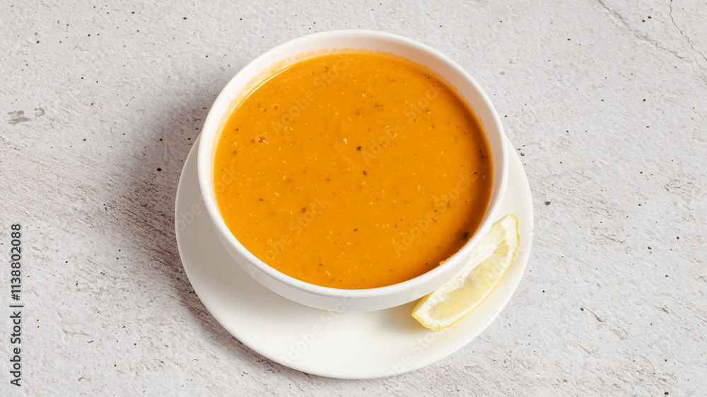 Lentil soup bowl Lentil soup bowl