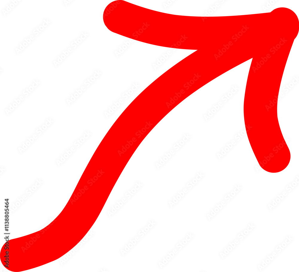 hand made red arrow icon. arrow sign pointing right side direction hand made red arrow icon. arrow sign pointing right side direction