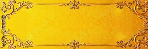 Elegant and luxurious golden pattern design with intricate details, elegant, opulent, background