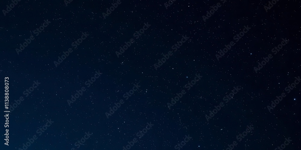 Night sky with twinkling stars on black background, background, dark, cosmos Night sky with twinkling stars on black background, background, dark, cosmos
