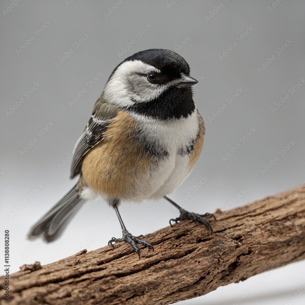 Fototapeta premium Blackcapped_Chickadee_