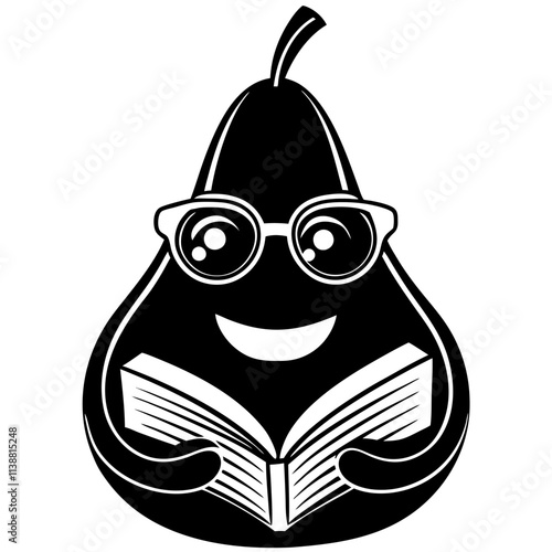 Tableau sur toile Pear Mascot Logos - Fun, Angry, Gaming, Artistic, and Spunky Vector Designs, Cre