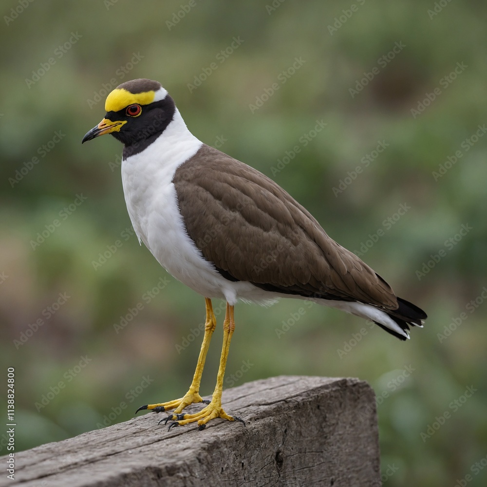 Obraz premium Masked Lapwing