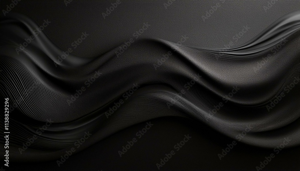 Obraz premium black satin background