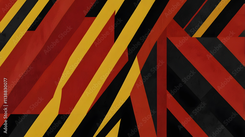 custom made wallpaper toronto digitalblack, red and yellow stripes background
