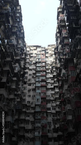 Monster Building in Hong Kong Social Housing and Massified Living in 4K
