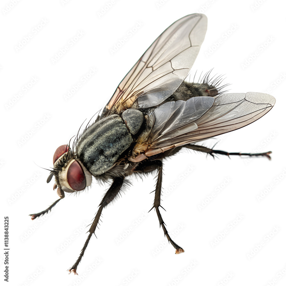 Fly insect isolated on the transparent background Fly insect isolated on the transparent background