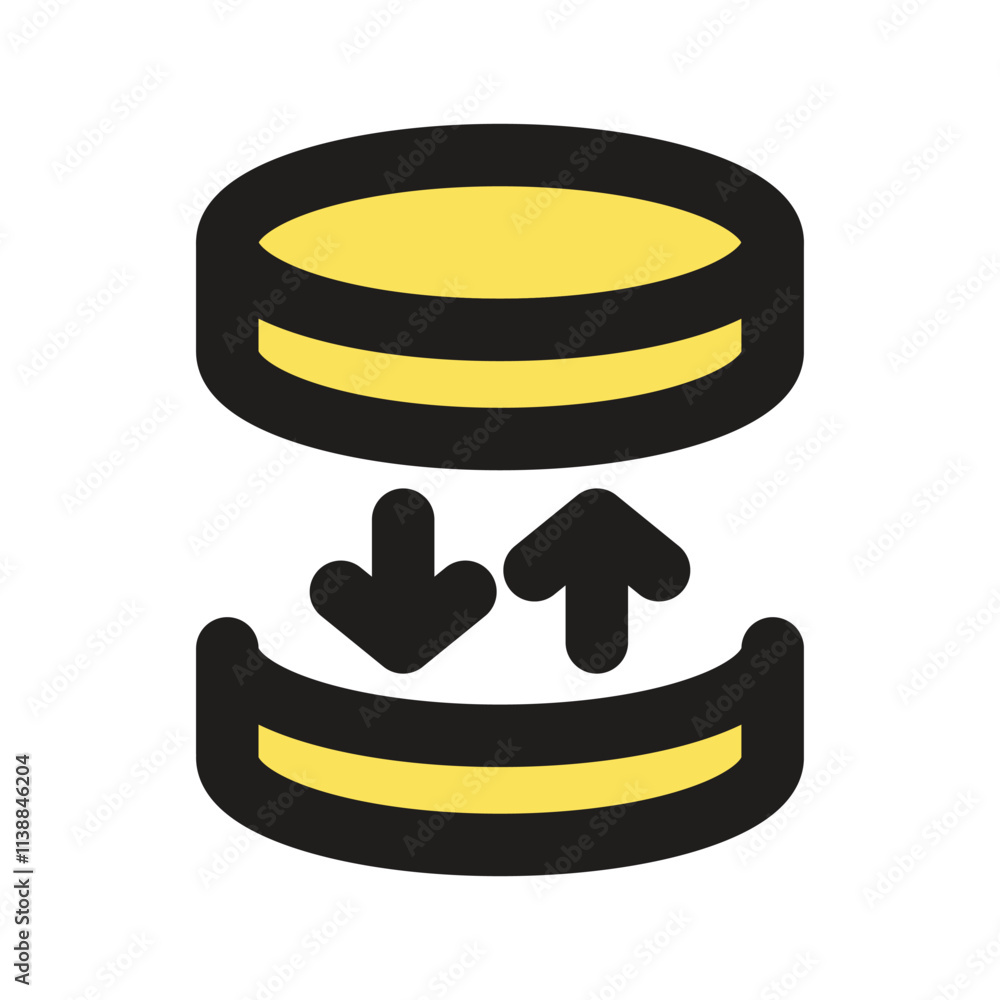 The image shows a simple pixel art design of a small double layered container possibly used as a game asset or icon. The image shows a simple pixel art design of a small double layered container possibly used as a game asset or icon.