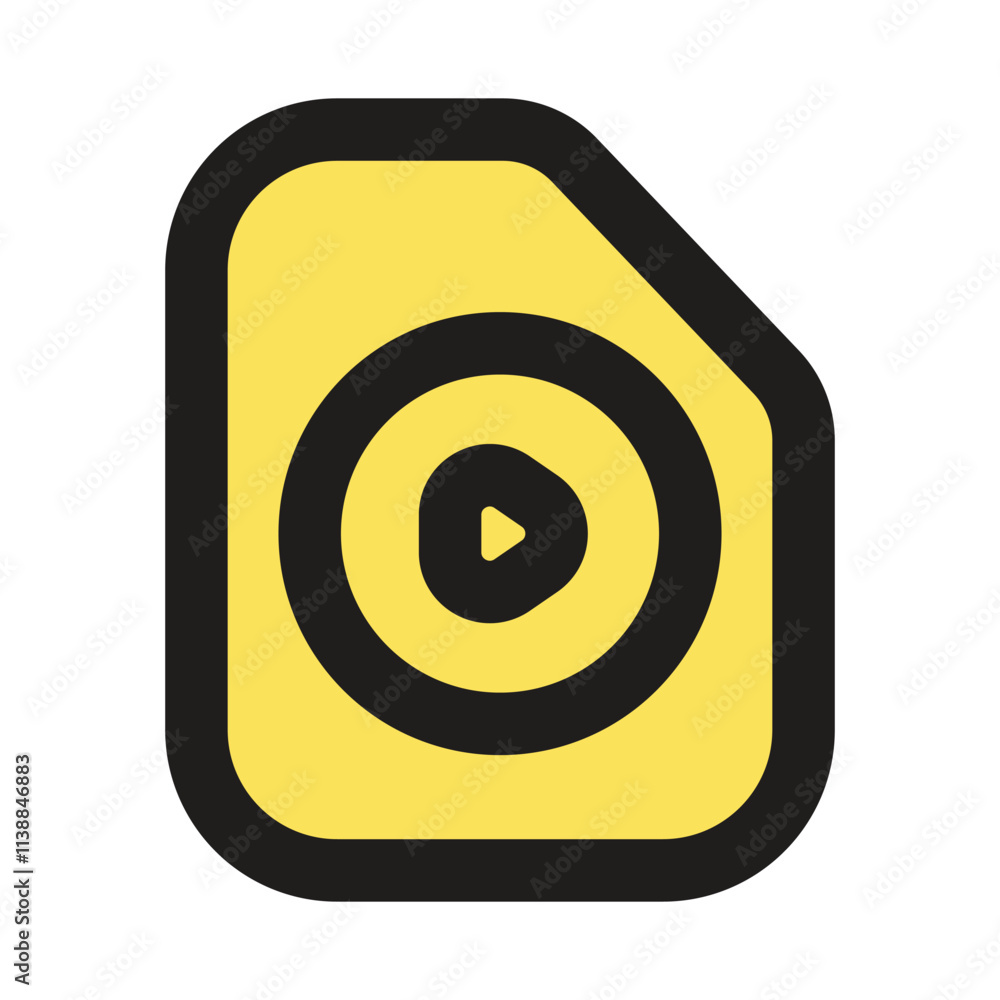 A simple abstract image featuring a yellow circular design with a black outline against a dark gray background. A simple abstract image featuring a yellow circular design with a black outline against a dark gray background.