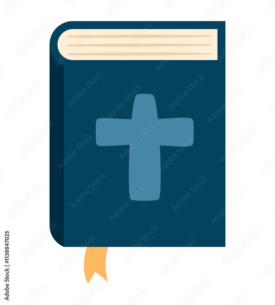 Fototapeta premium blue holy bible