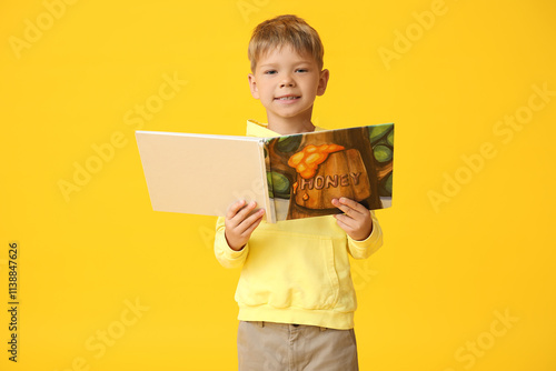 Portrait of smiling little ...