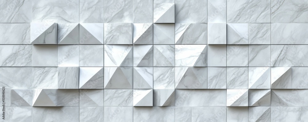 White, Wall background with tiles. Polished, tile Wallpaper with Triangular, Semigloss blocks. White, Wall background with tiles. Polished, tile Wallpaper with Triangular, Semigloss blocks.