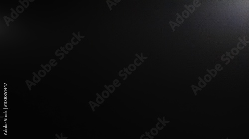 Solid Black Screen Background for Design and Visual Projects