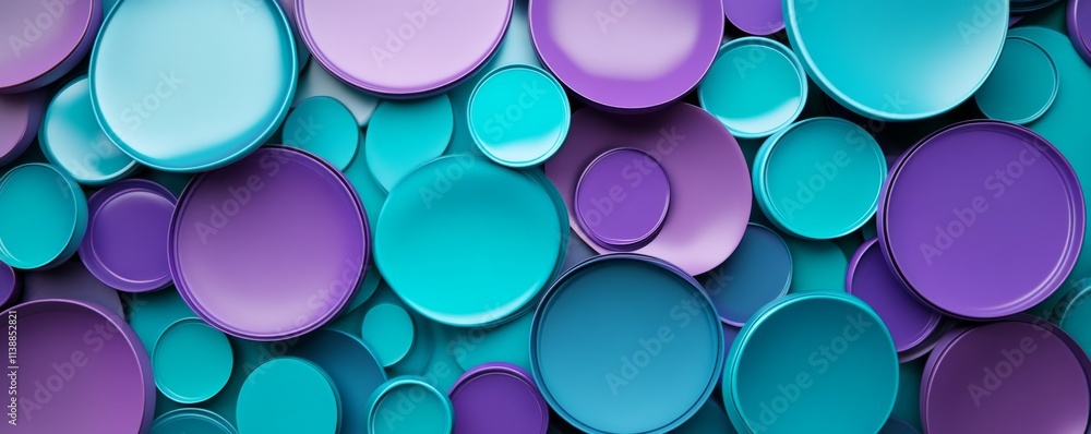 Turquoise and Purple Shapes form a Futuristic abstract background. . Turquoise and Purple Shapes form a Futuristic abstract background. .