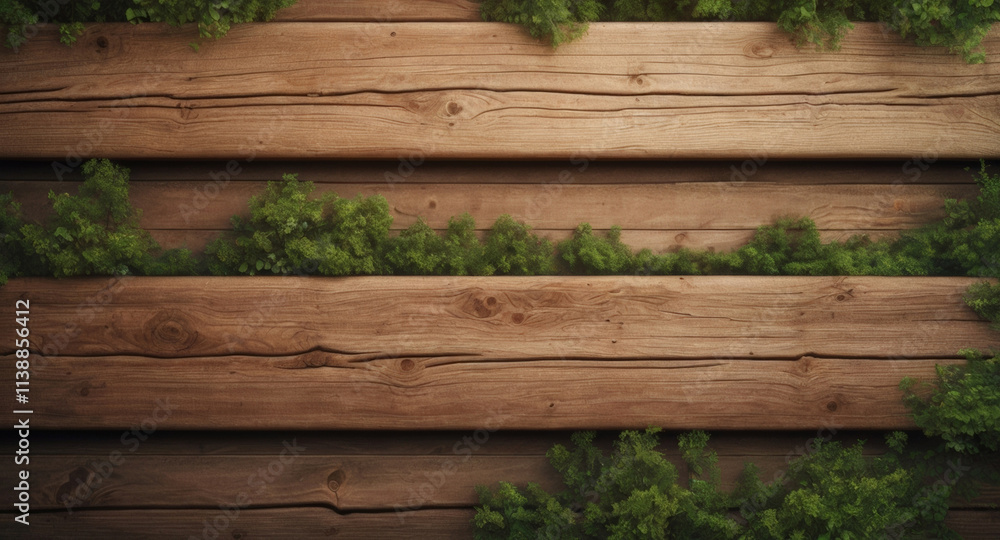 Textured wooden panels are interspersed with vibrant green foliage, creating a calming atmosphere in an indoor garden during daylight hours, enhancing natural beauty Textured wooden panels are interspersed with vibrant green foliage, creating a calming atmosphere in an indoor garden during daylight hours, enhancing natural beauty