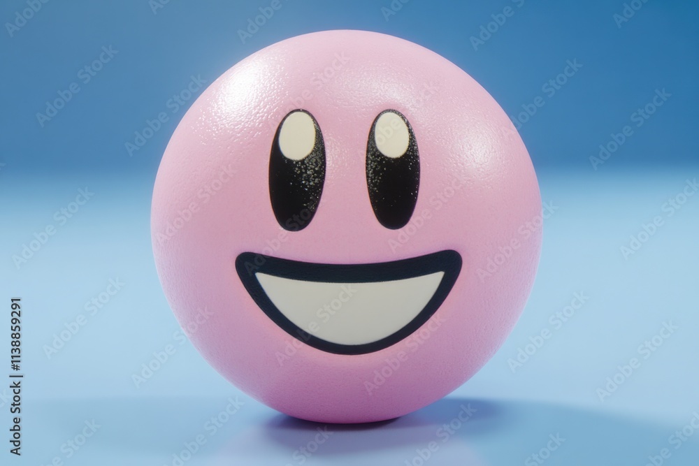 A pink, round cartoon character with a cheerful smile and big eyes, set against a simple blue background, evoking feelings of joy and nostalgia. A pink, round cartoon character with a cheerful smile and big eyes, set against a simple blue background, evoking feelings of joy and nostalgia.