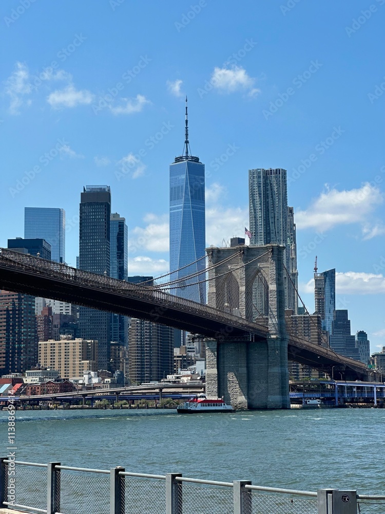 Naklejka premium In a New York Minute