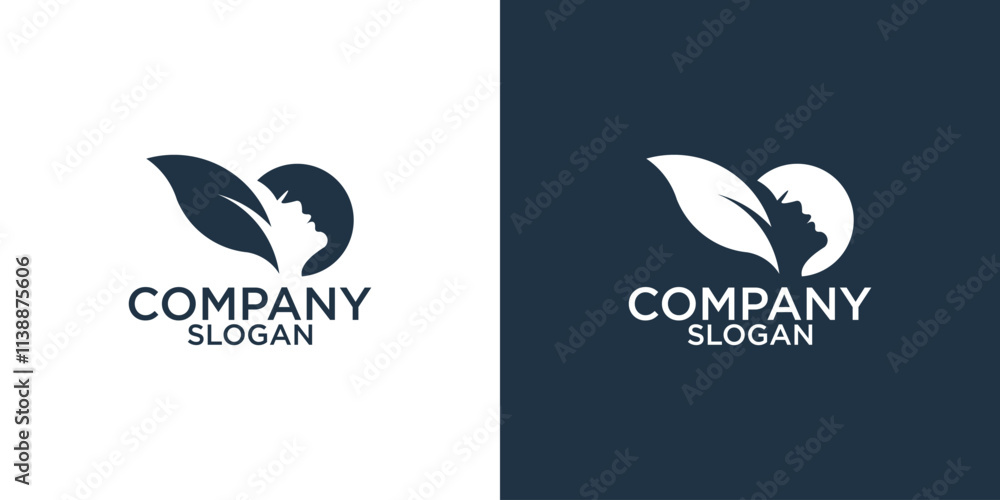 Obraz premium beauty abstract monogram logo design vector