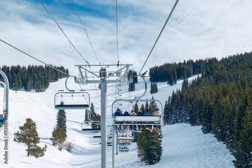 vail ski resort in rocky mountains