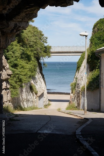 bridge over the sea