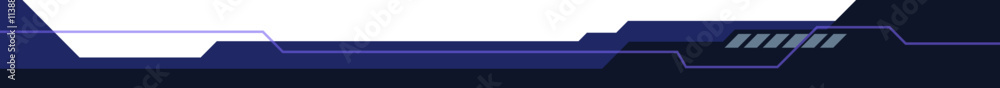 Hud Futuristic Footer Hud Futuristic Footer