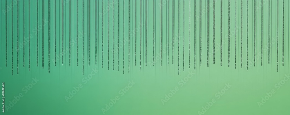 Binary code template on green background Binary code template on green background