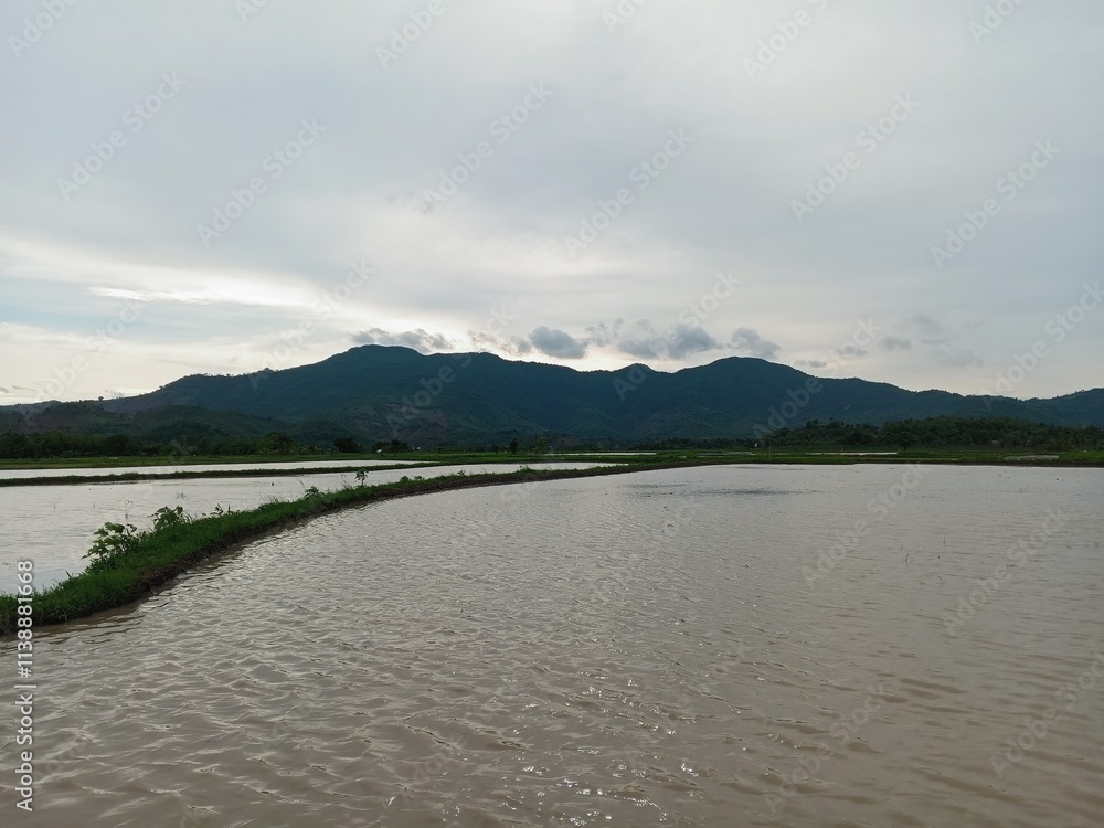 lake in the mountains