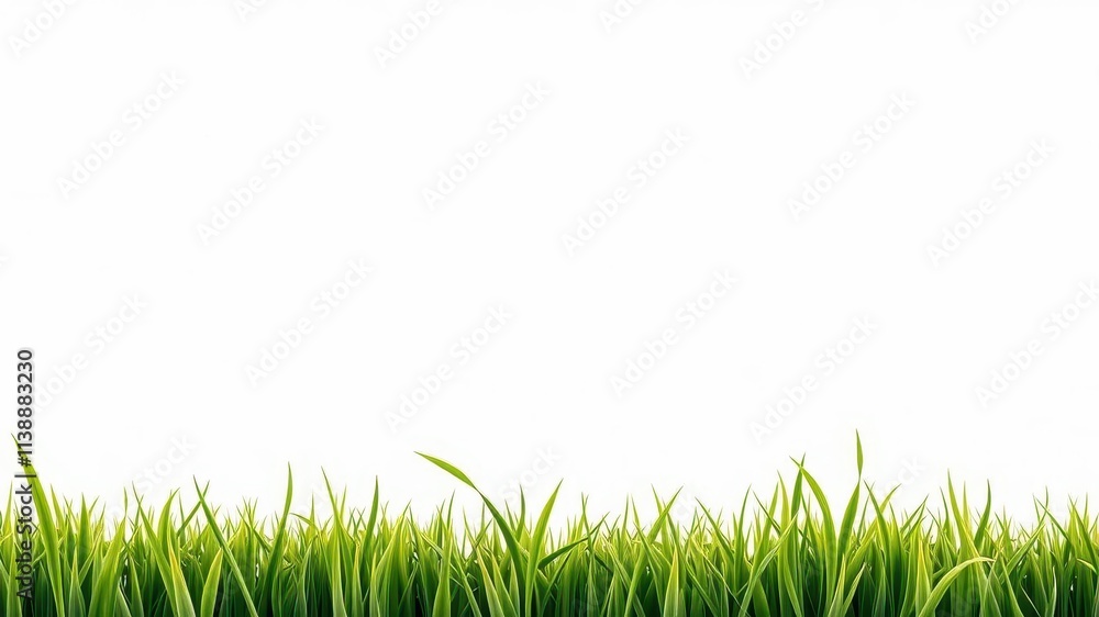 Vector seamless grass border for design projects, nature, illustration, background Vector seamless grass border for design projects, nature, illustration, background