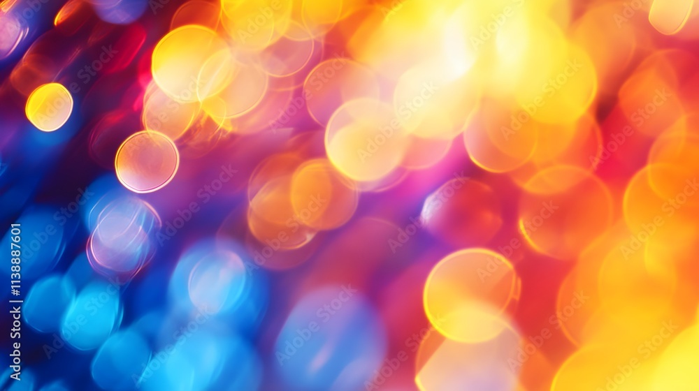Abstract Colorful Bokeh Lights Background Image Abstract Colorful Bokeh Lights Background Image