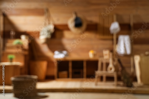 Blurred background of a coz...