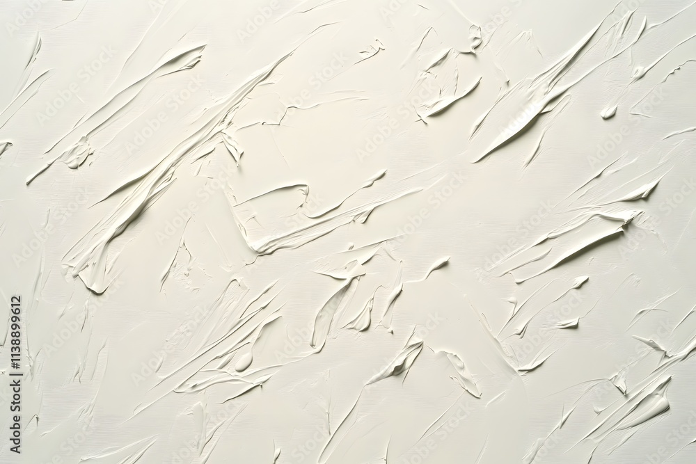 A textured, creamy white surface with smooth, flowing patterns. A textured, creamy white surface with smooth, flowing patterns.
