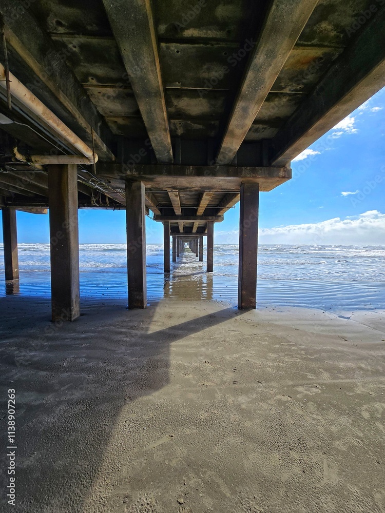 Waves under the Pier Waves under the Pier