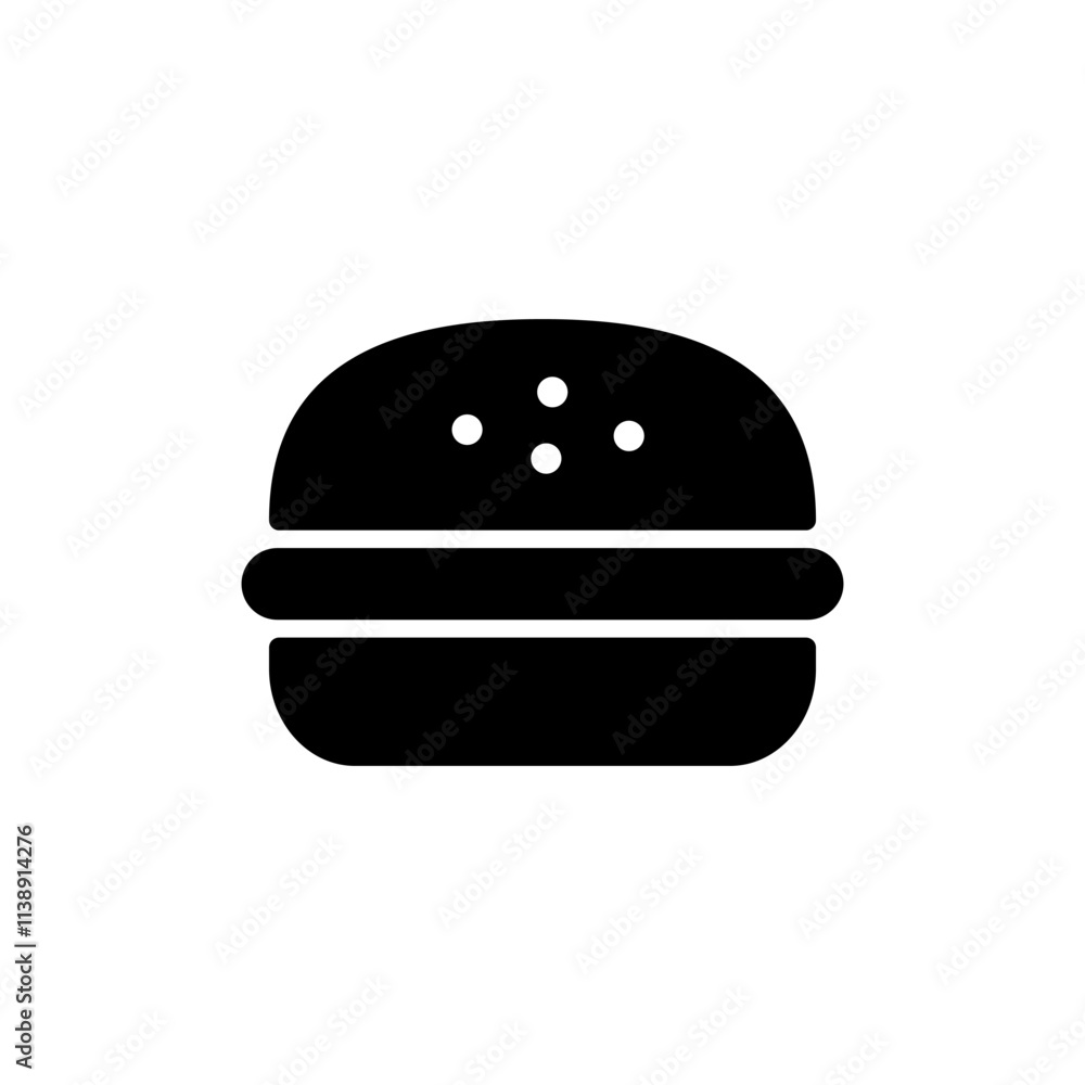 Burger icon logo design. burger sign and symbol. hamburger Burger icon logo design. burger sign and symbol. hamburger