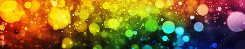 Rainbow Bokeh Lights Background Abstract Colorful Rainbow Bokeh Lights Background Abstract Colorful